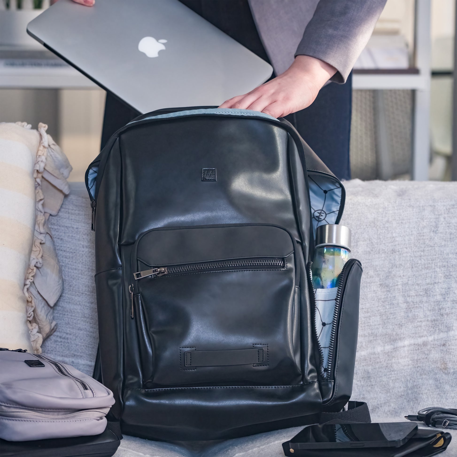 Milan Backpack – Modern Design for Everyday & Travel – Merzon Travel